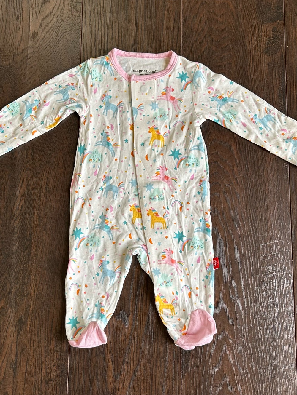 Magnetic Me Magic Glitter Sparkle Modal Magnetic Footie Newborn